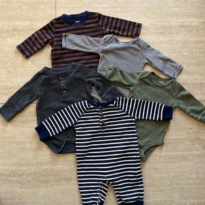 Long Sleeve Baby Boy Bundle (3M)